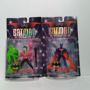 Pair Of Batman Beyond Action Figures 1999
